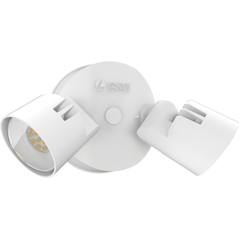 Lithonia HGX LED 2RH 40K 120 WH M2 LED Residential Security Floodlights